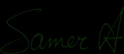 Samer Adeeb signature